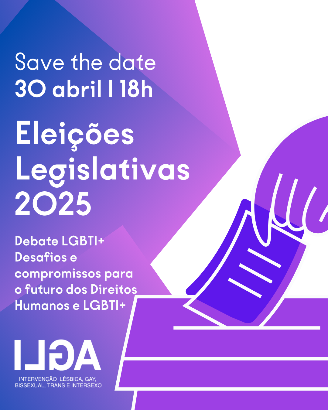 Debate Legislativas 2025 | ILGA Portugal